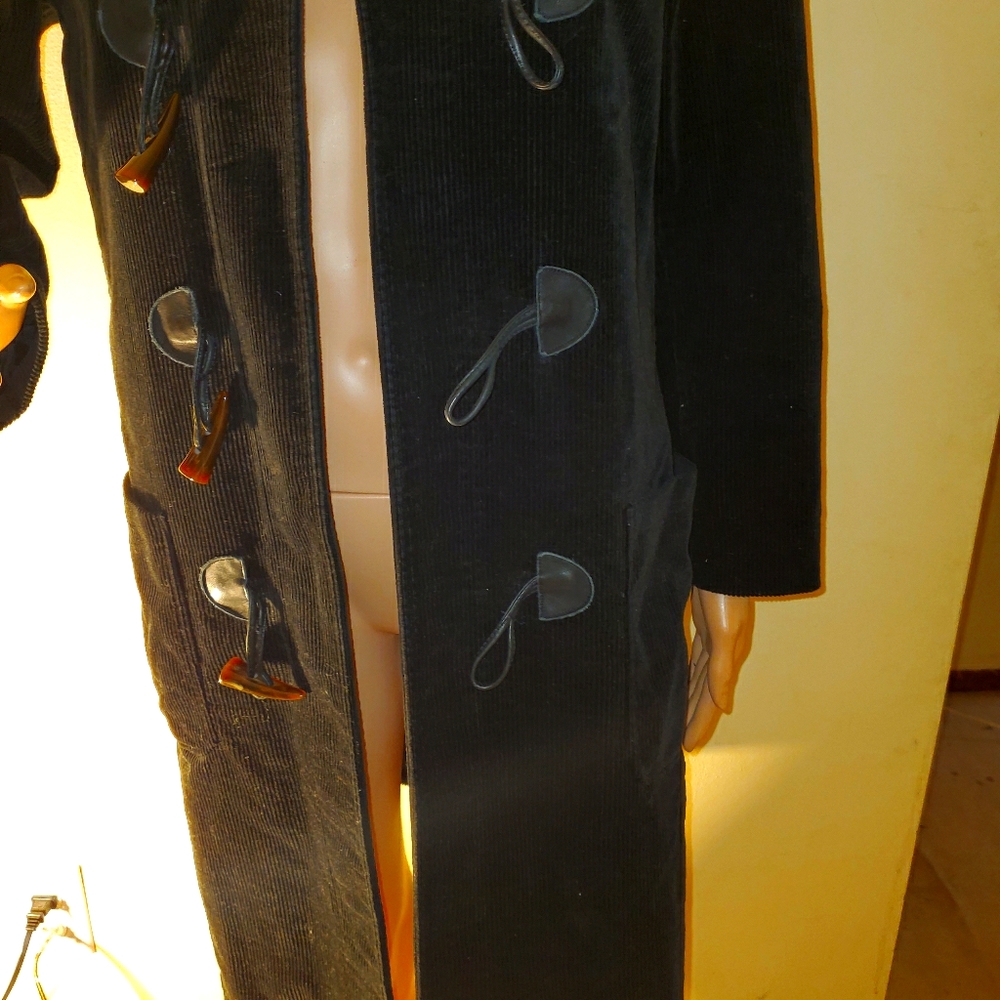 Black trench coat